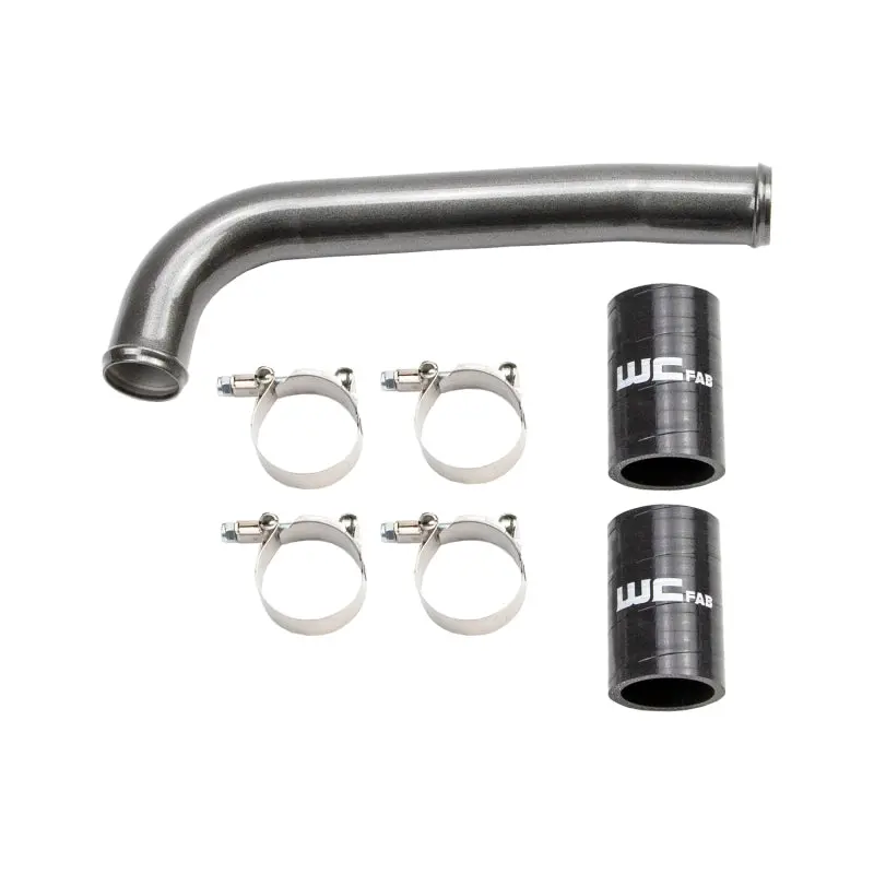 Wehrli 01-05 Chevrolet 6.6L Lb7/Lly Duramax Upper Coolant Pipe - Kiwi Green 1