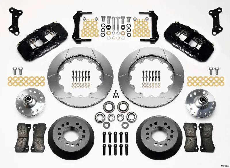 Wilwood Aero6 Front Hub Kit 14.00 67-69 Camaro 64-72 Nova Chevelle - 140-10920 1