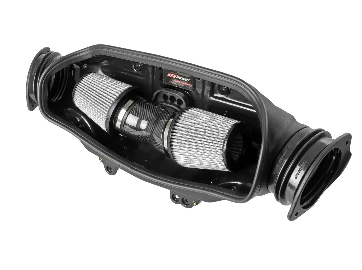 Afe Track Series Carbon Fiber Cold Air Intake System W/Pro Dry S Filters C8 Corvette (2020+) 1