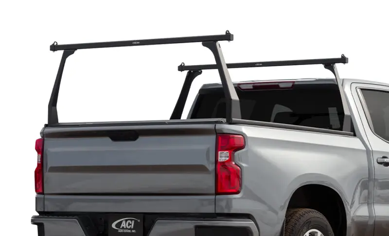 Access Adarac Aluminum Series 16+ Toyota Tacoma 5Ft Box Matte Black Truck Rack 1