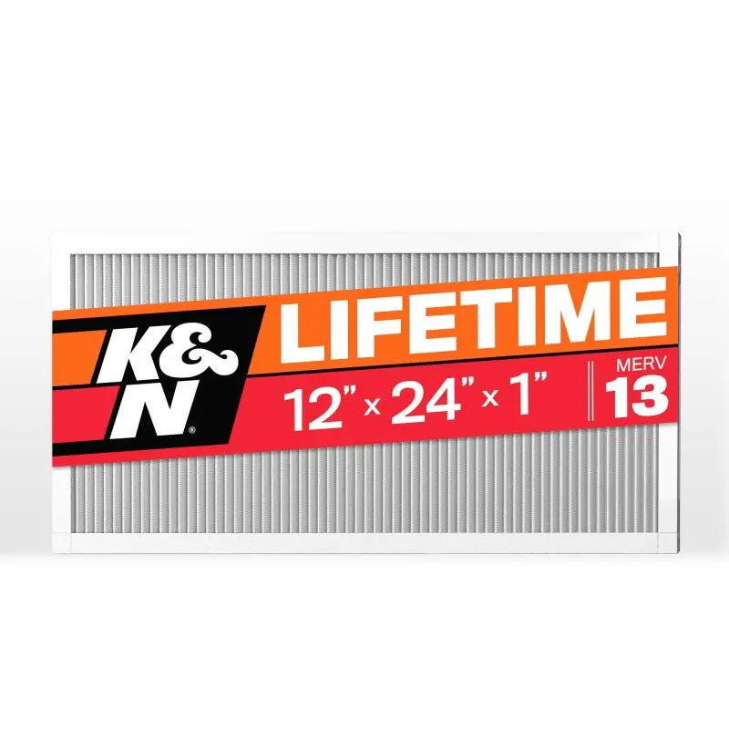 K&N Hvac Filter 12 X 24 X 1 Merv 13 1