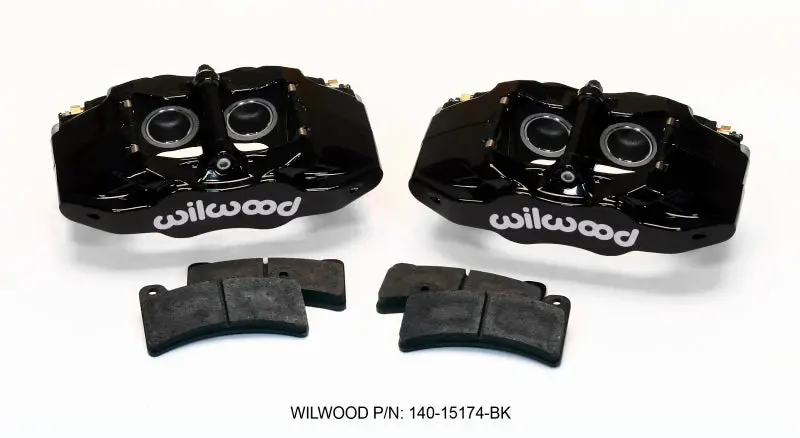 Wilwood Dpc56 Rear Caliper Kit Black Corvette All C5 / Base C6 1997-2013 - 140-15174-Bk 1