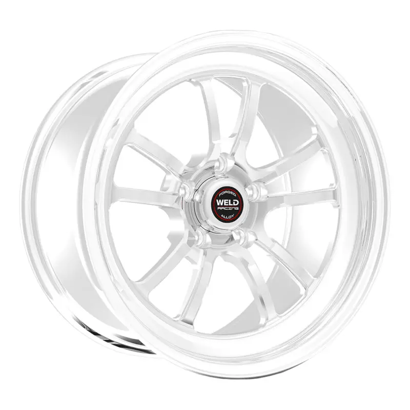 Weld S70 17X5 / 5X115mm Bp / 2.2In. Bs Polished Wheel (High Pad) - Non-Beadlock 1