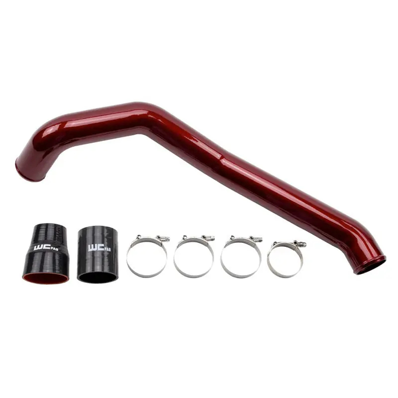 Wehrli 04.5-10 Chevrolet 6.6L Lly/Lbz/Lmm Duramax Driver Side 3In Intercooler Pipe - Flat Black 1