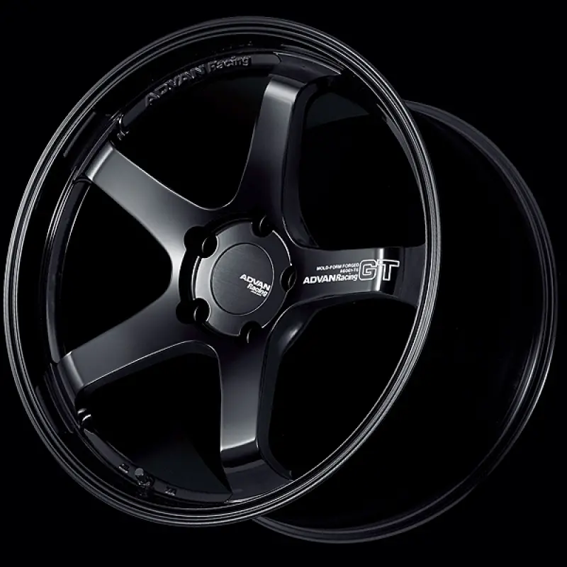 Advan Tc4 18X9.5 / +38 Offset / 5-120 / 72.5Mm Bore / Racing Gloss Black (No Ring) 1