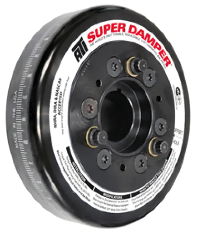 Ati Damper - 6.325In - Steel - Amc 304-401 - V8 - Ext Bal - 180 Deg Oem Weight - 3 Ring 1