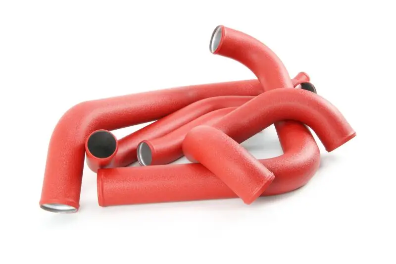 Perrin 15-21 Subaru Sti Front Mount Intercooler Boost Tube Kit - Red 1