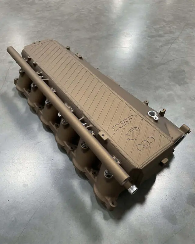 Csf Toyota A90/A91 Supra/ Bmw G-Series B58 Charge-Air Cooler Manifold - Techna Bronze 1