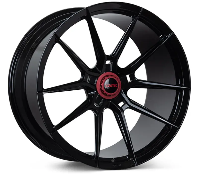 Vossen X Novitec Nf10 21X12 Et:47 Gloss Black Ferrari 458 Rear Wheel 1