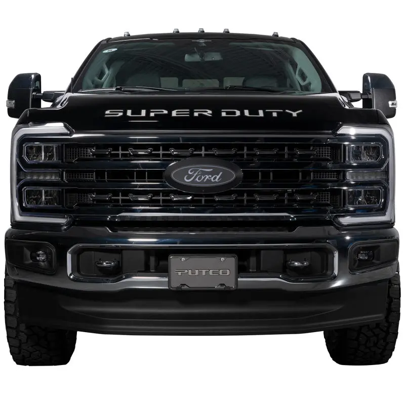 Putco 25-26 Ford Super Duty Front Emblem (W/ Camera Cutout And W/O Washer Opening) 1