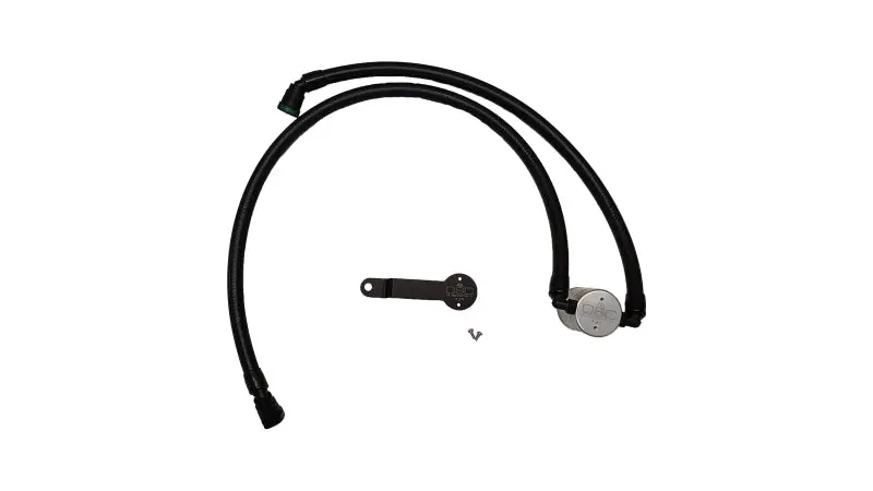 J&L 17-25 Chrysler Pacifica/20-25 Chrysler Voyager Oil Separator Pcv Side - Clear Anodized 1
