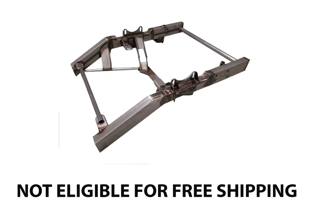 Limited Late Model Clip, 2 X 4 Rails, Steering Box, Std 1 Piece Sway Bar, Double Slotted Lower Control Arms 1