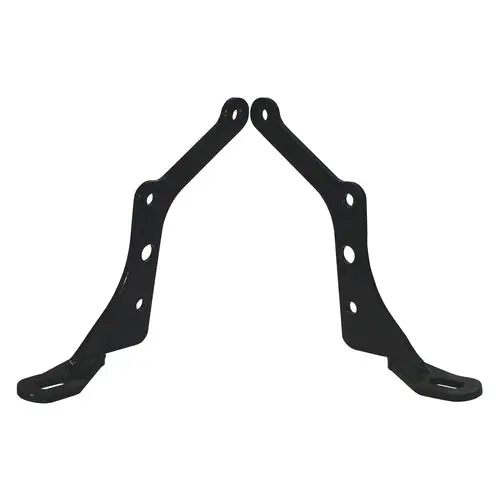 Chevy Rear Engine Mount Raised 1", Offset 1", Pair 1