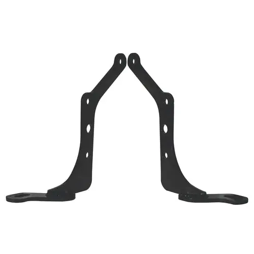 Chevy Rear Engine Mounts Raised 2", Offset 2", Pair 1