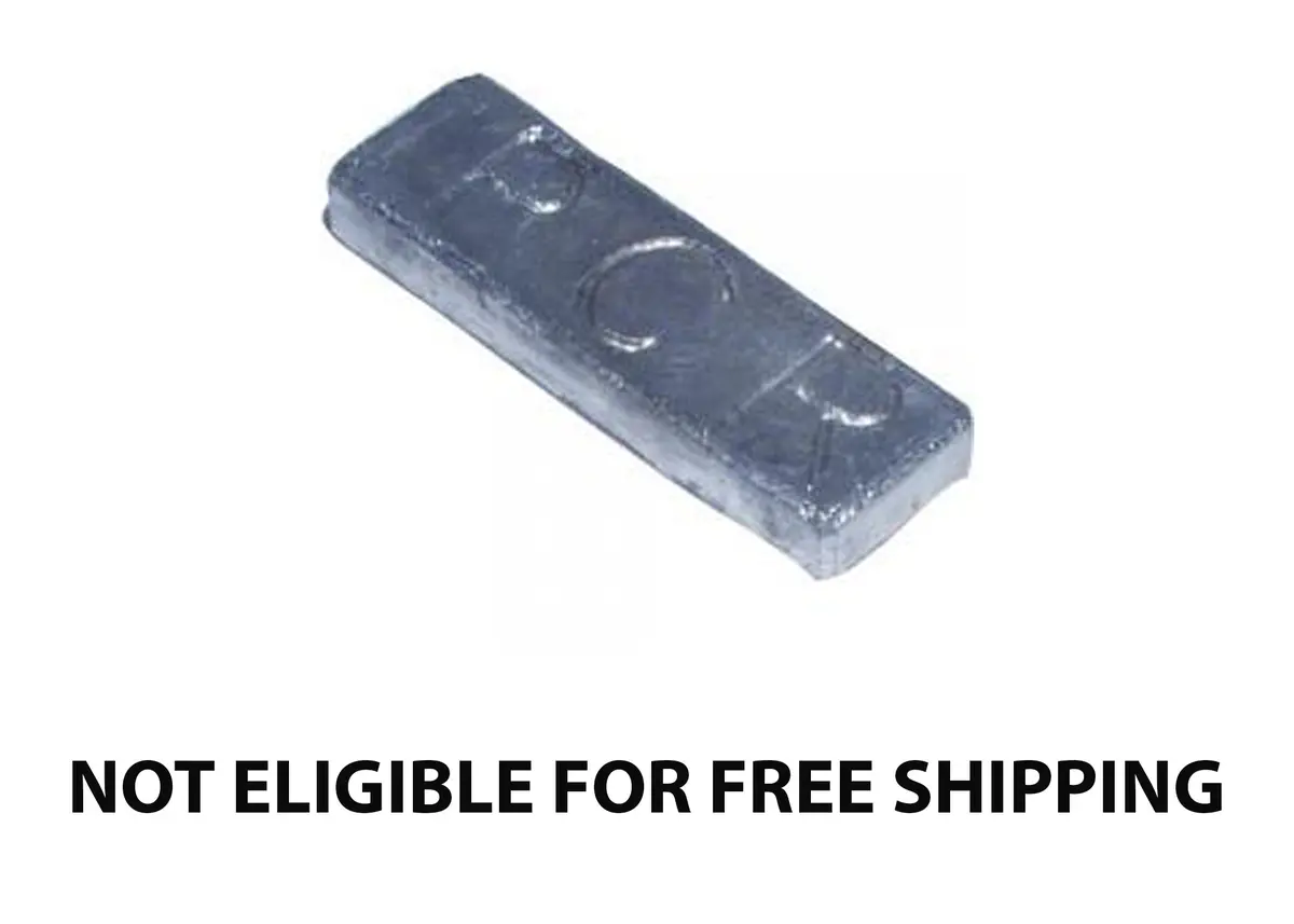 Lead, 1-1/2” X 3-1/2” X 11 3/4" Rectangle, 25 Lbs. 1