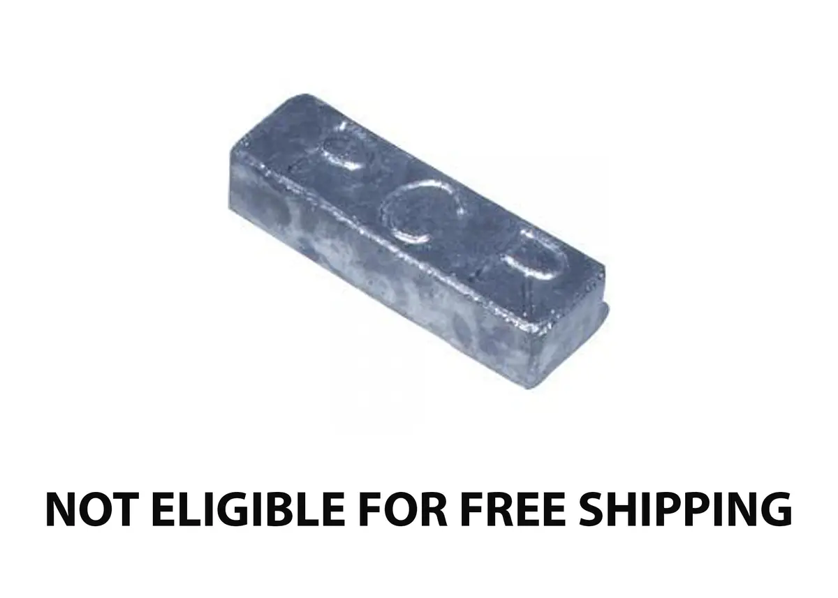 Lead, 2-1/2" X 3-1/2" X 11 3/4"  Rectangle, 42 Lbs. 1