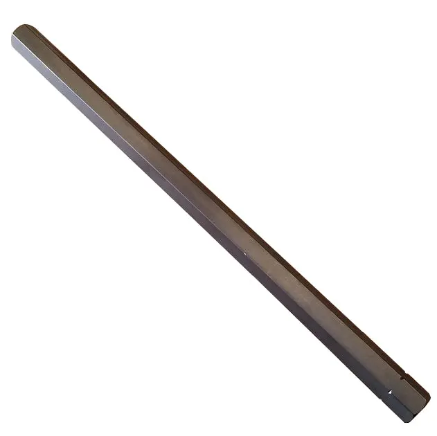 Hex Aluminum Tubes 3/4" Threaded Black Anodized 1