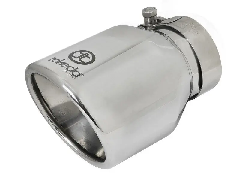 Afe Takeda Universal Exhaust Tip 2-1/2 In Inlet X 4 In Outlet X 6 In L 1