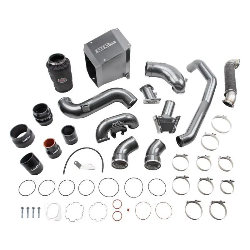 Wehrli 07.5-10 Chevrolet 6.6L Duramax Lmm Stage 3 High Flow Bundle Kit - Bengal Red 1