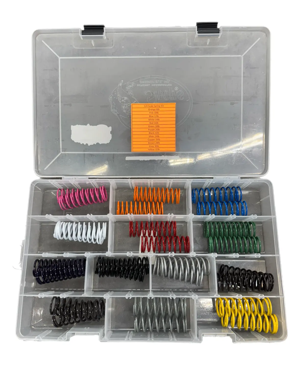 Gfrp Shock Springs (Quarter Scale) Wcm 1
