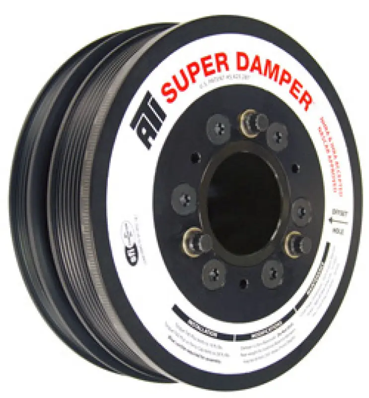 Ati Damper - 7.48In - Alum - 8 & 4 Grv - Ls7 W/Ls1/Ls2 F/V Body - Accessory & A/C Spacing - 3 Ring 1