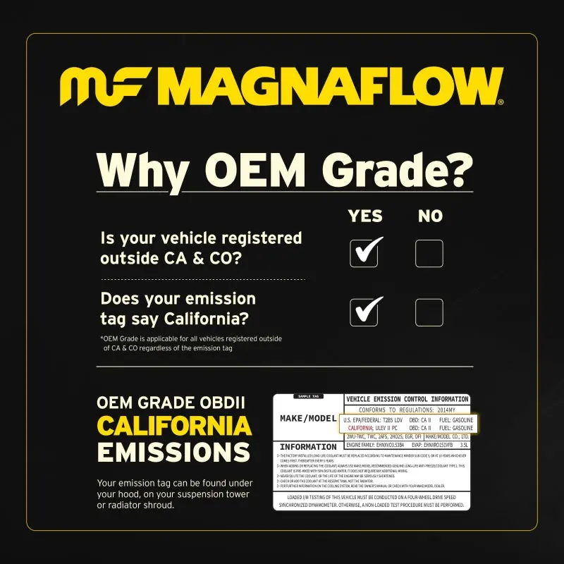 Magnaflow Conv Direct Fit 18-20 Audi Q5 Underbody 1