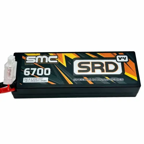 Smc Srd-V4 7.4V-6700Mah-250C Hardcase Pack 1