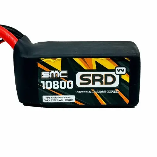 Smc Srd-V4 7.4V-10800Mah-250C Drag Pack 1