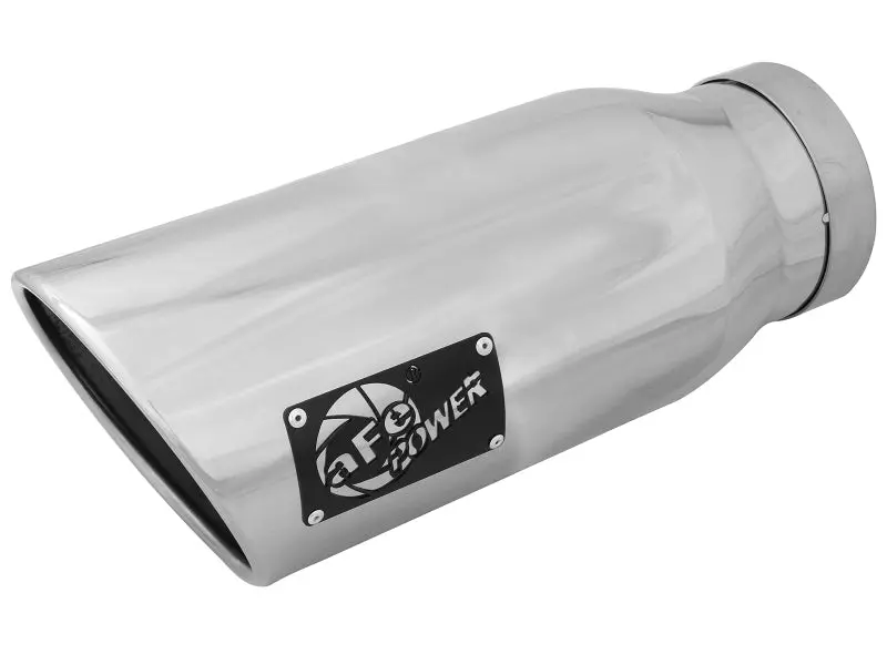 Afe Mach Force-Xp Universal Exhaust Tip 4 In Inlet X 6 In Outlet X 15 In L 1