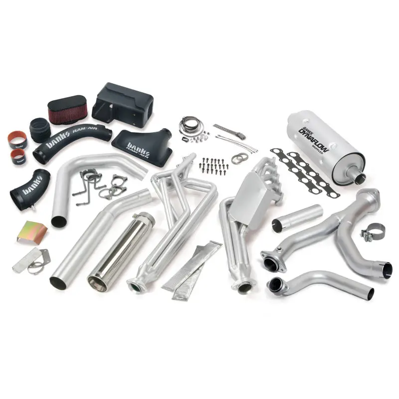 Banks Power 16-17 Ford 6.8L Mh-A Left Exit Powerpack System - Chrome Tip 1