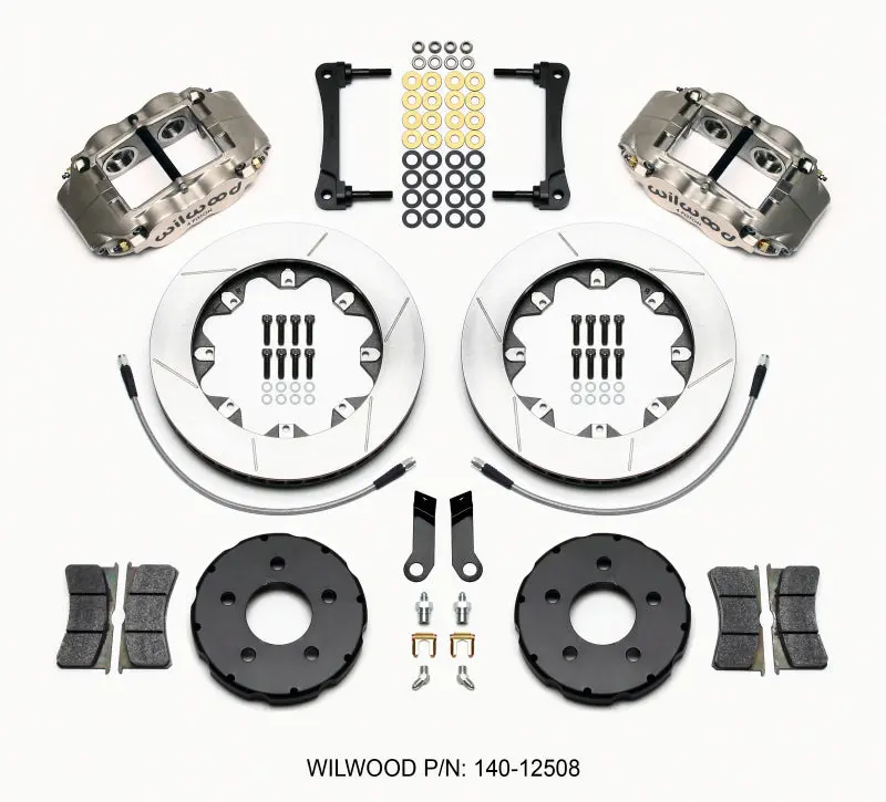 Wilwood Forged Superlite 4R St Bb Front Kit Road Race 2005-2014 Mustang - 140-12508 1