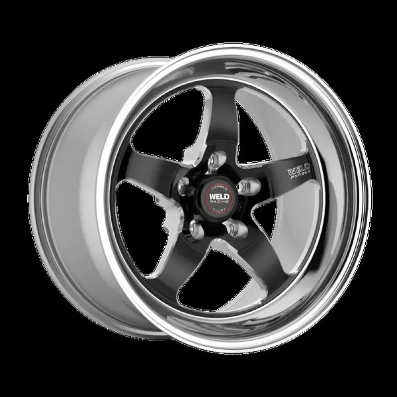 Weld S71 20X12 / 5X115mm Bp / 6.8In. Bs / 3.18 Id Black Wheel (High Pad) - Non-Beadlock 1