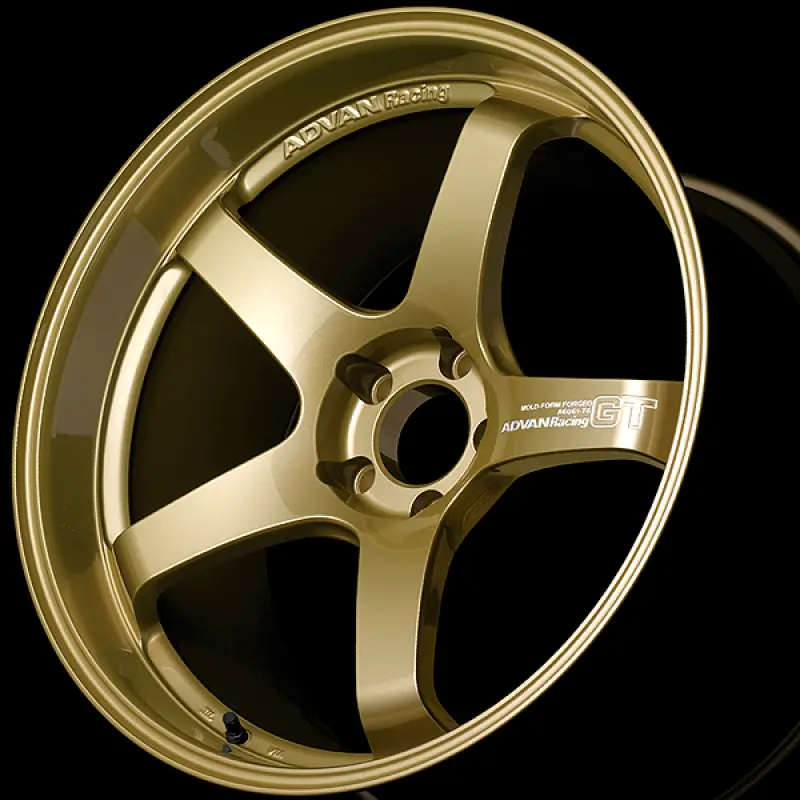 Advan Gt For Porsche 18X12.0 / +47 Offset / 5-130 / 71.6Mm Bore / Racing Gold Metallic 1