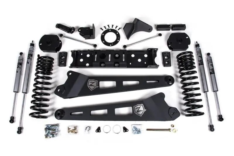Zone Offroad 2019 Ram 2500 4.5In Radius Arm Diesel - 6-Bolt T-Case - Fox Shocks 1