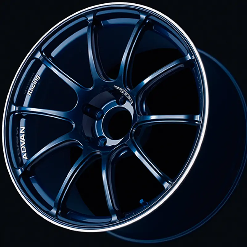 Advan Rzii 16X7.0 / +45 Offset / 5-114.3 / 73Mm Bore / Racing Indigo Blue & Ring 1