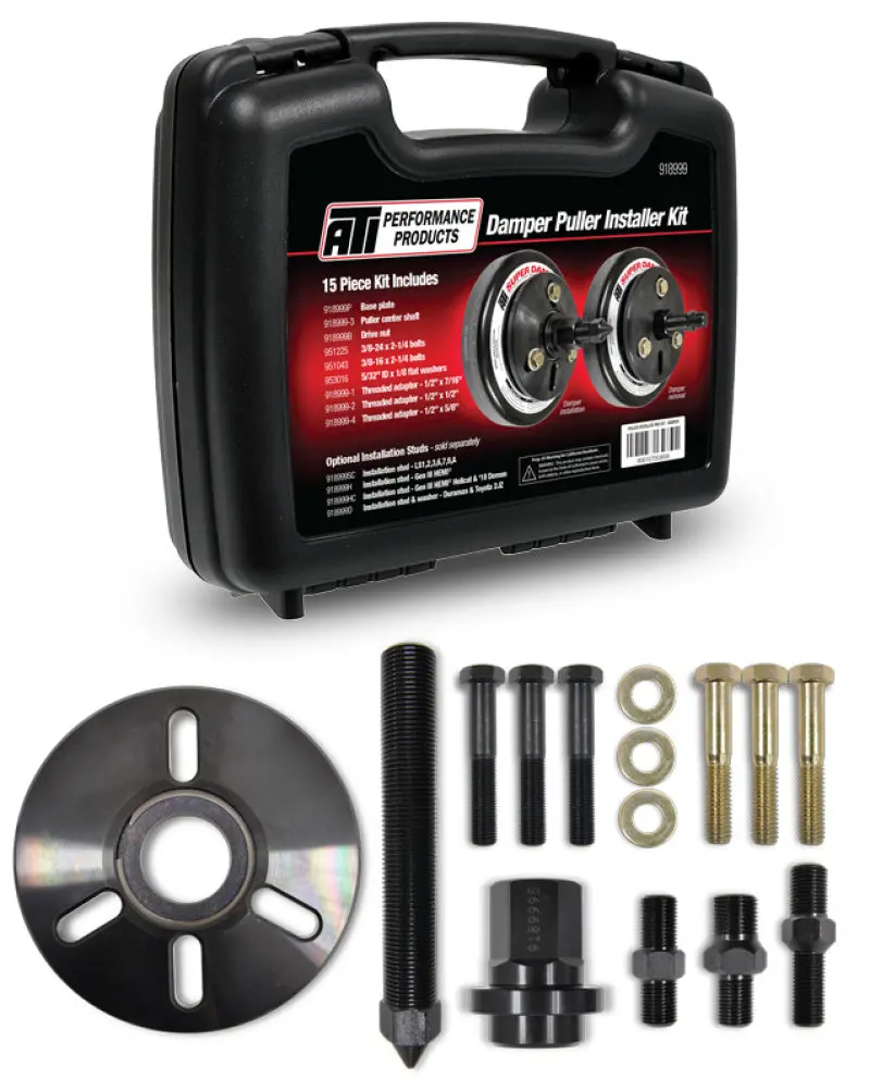 Ati Installation Stud - New Gen Hemi Hellcat & Demon - M16x1.5X5.6 - Damper Puller Metric Adapter 1