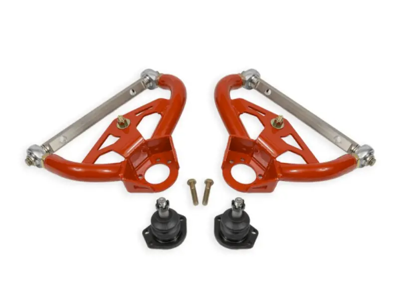Bmr 78-87 Gm G-Body Adjustable Upper A-Arms Standard Ball Joint - Red 1