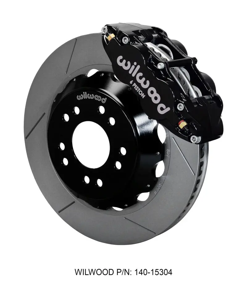 Wilwood Narrow Superlite 6R Front Hat Kit 14.00 63-87 C10 W/ Wilwood Pro Spindles - 140-15304 1
