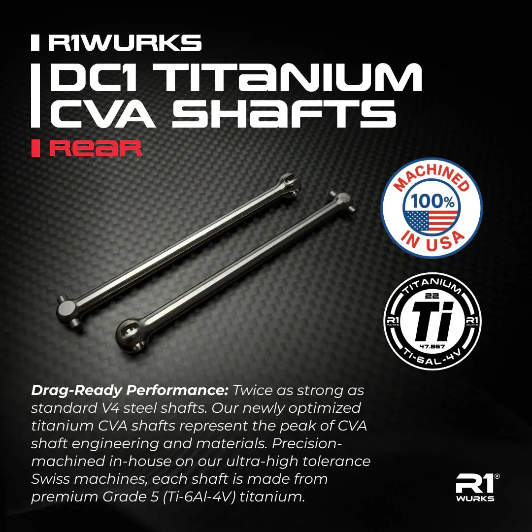 R1 Wurks Dc1.2 Titanium Cva Shafts 1