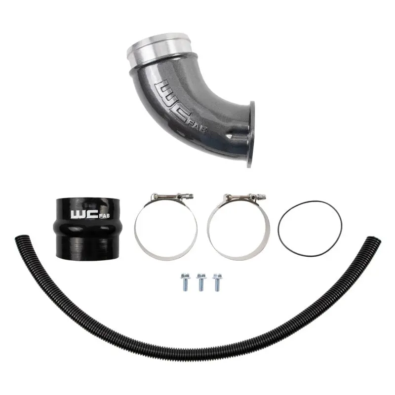 Wehrli 01-04 Duramax Lb7 4In High Flow Intake Horn - Sparkle Granny Smith 1