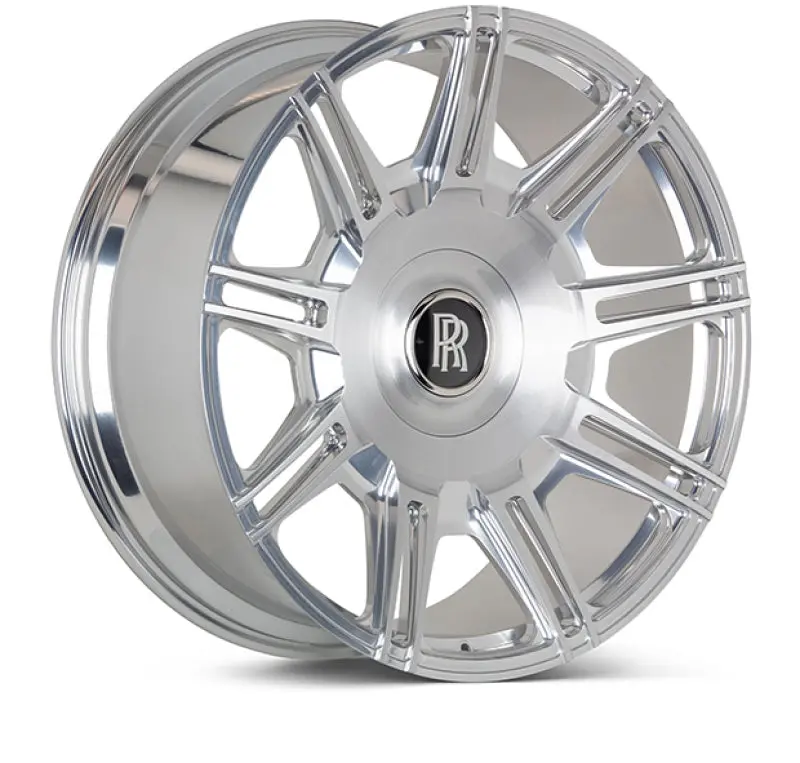 Vossen X Novitec Sp2 23X10 Et:25 Brushed - Gloss Clear Rolls-Royce Cullinan / Phantom Front Wheel 1