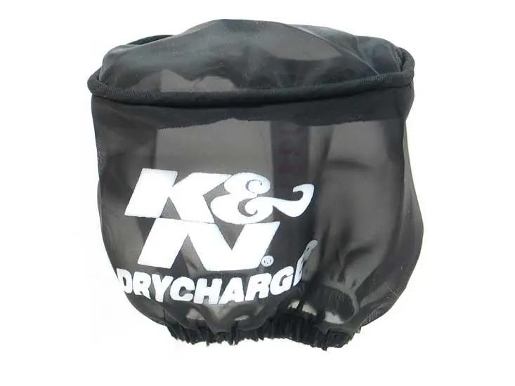 K&N Drycharger Wrap Black 3In W 4In L Closed Top 1