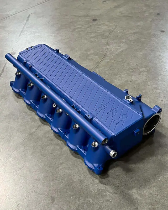 Csf Bmw Gen 1 B58 Charge-Air-Cooler Manifold - Peppa Blue 1