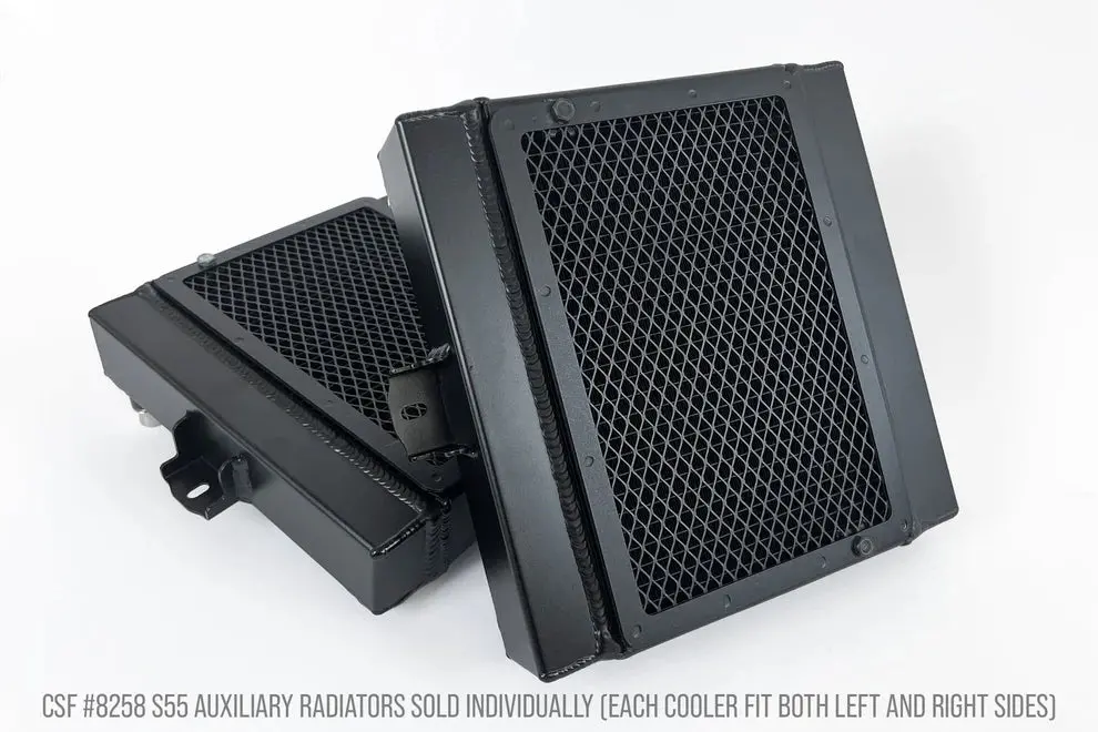 Csf Auxiliary Radiators W/ Rock Guards Bmw F87 M2 Competition / F80 M3 / F82 M4 1