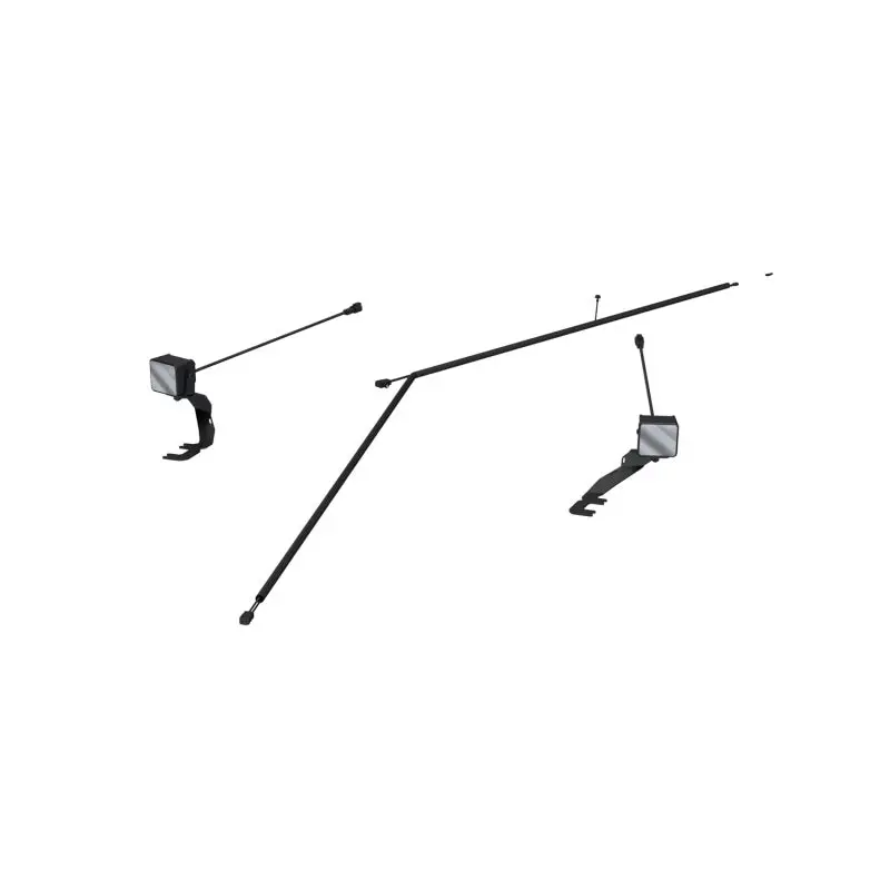 Mbrp Ditch Light Kit Amber Spot Beam Ford Ranger Raptor 24-26 Upfitter Switch Models Only 1