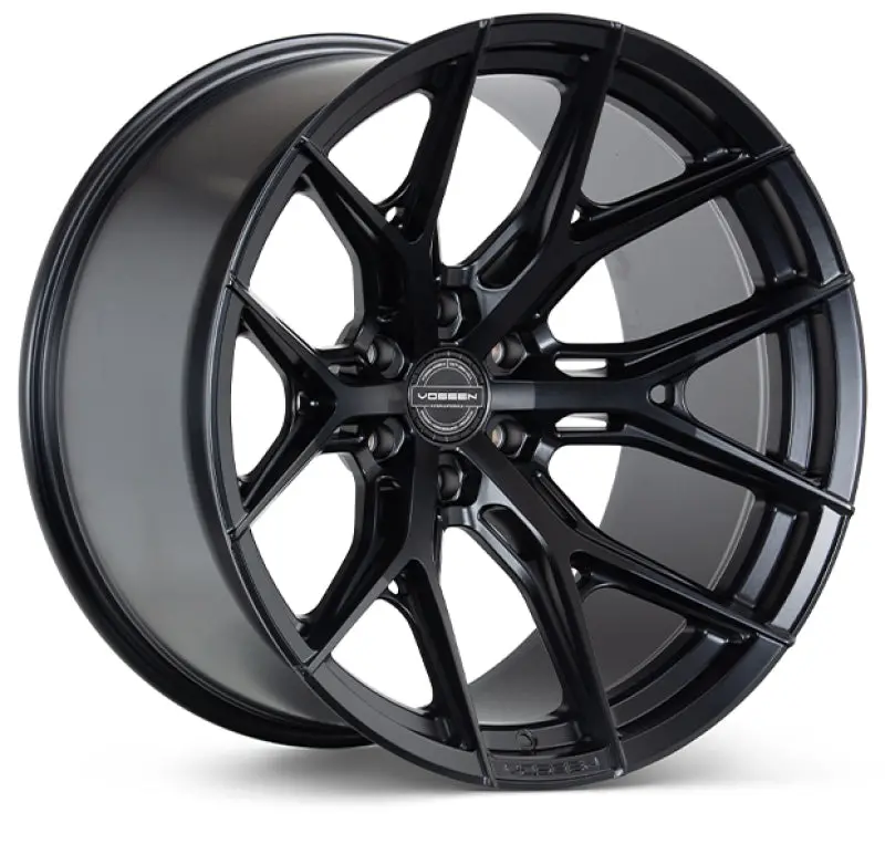 Vossen Hf6-4 17X8.5 - 6X130 - Et35 - Mid - 84.1 - Satin Black Wheel 1