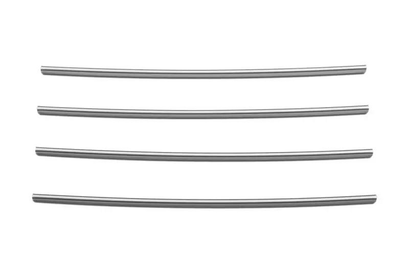 Husky Liners 17-25 Ford F250/350 Door Edge Guards (4Pc Set) - Iconic Silver 1