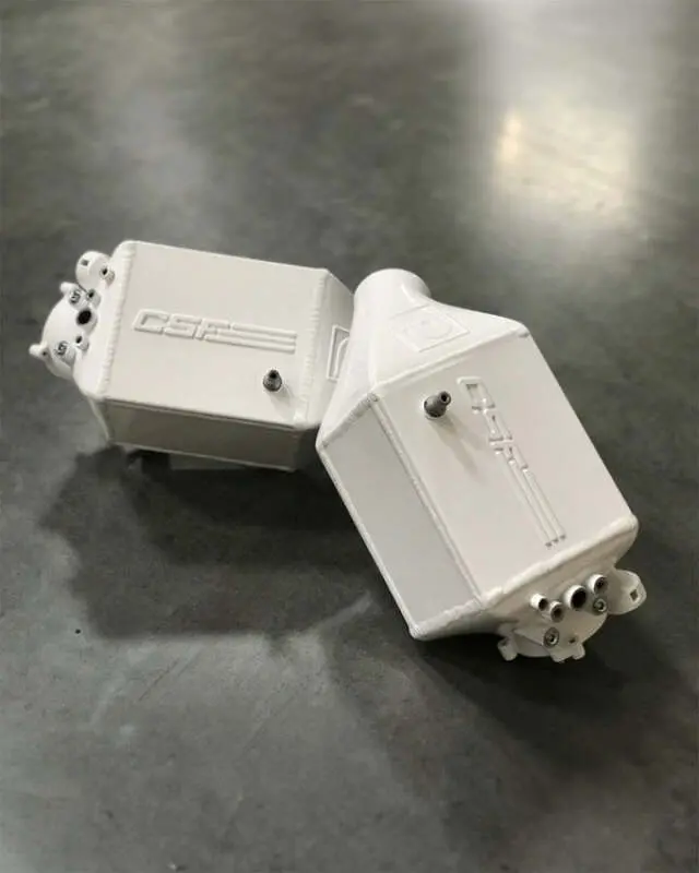 Csf 12-16 Bmw M5 (F10) / 12-18 Bmw M6 (F06/F12/F13) Twin Charge-Air-Cooler Set - Alpine White 1