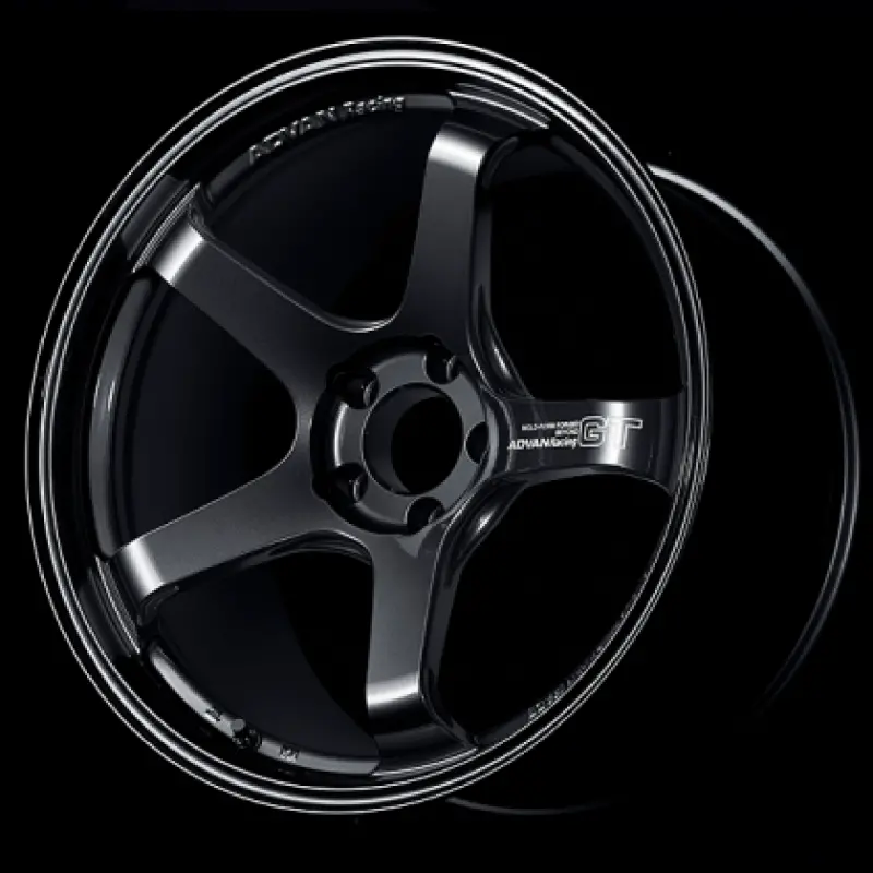 Advan Gt Beyond 18X10 +40 5X120 Racing Titanium Black Wheel 1