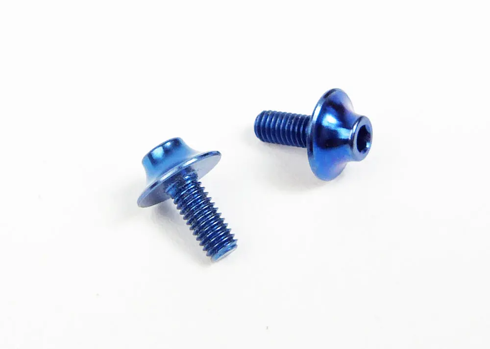 Blue Titanium Motor Screws (Pr) 1